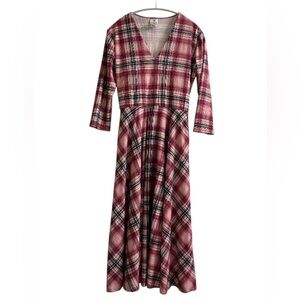 Agnes & Dora Pink Plaid Dress NWOT